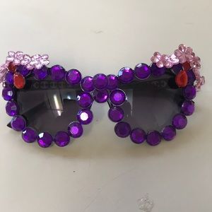 Rhinestone sunglasses bejeweled